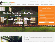 Tablet Screenshot of elephantpass.in